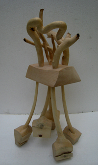 Terminal - 2014 - wood - 570mm x 250mm x 270mm