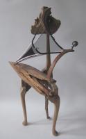 Call of the Wild - 2006 - wood,metal and nylon - 980mm x 330mm x 260mm