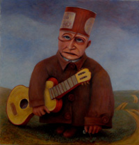 The Artist - 2012 - oil on canvas - 675mm x 775mm